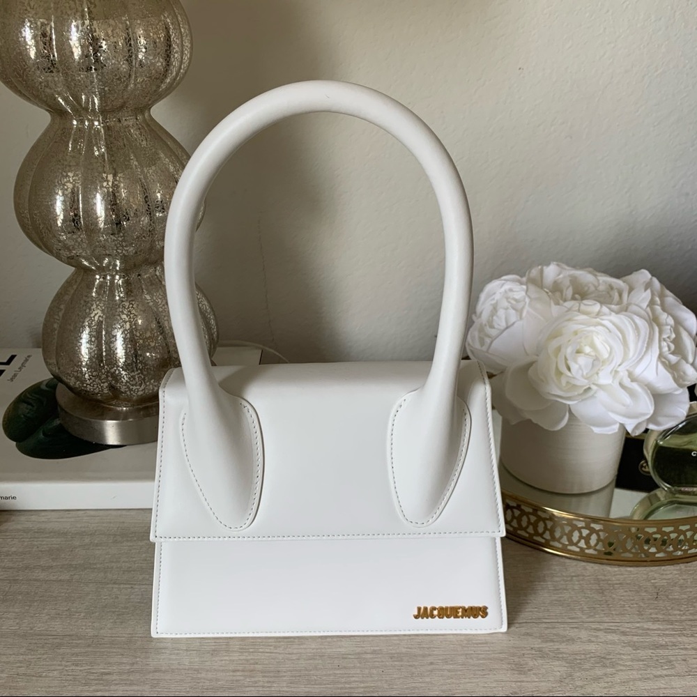 JACQUEMUS LE GRAND CHIQUITO BAG WHITE